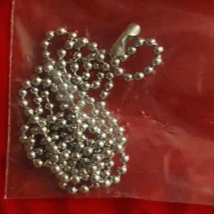 24 inch stainless steel ball chain 2.4 mm military